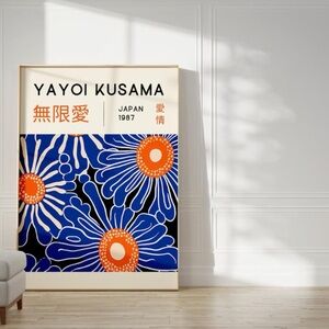 Yayoi Kusama Tokyo Abstract Print Poster 16x24”